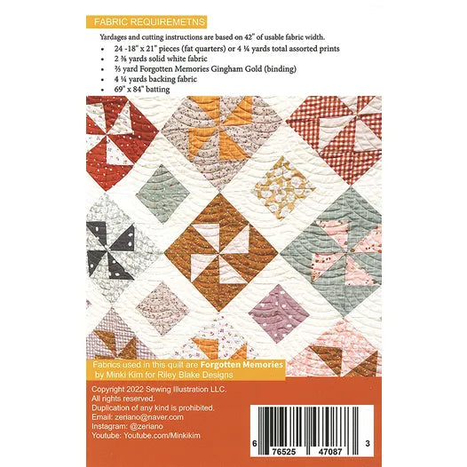 Spin Me Around Minki Kim Quilt Pattern
