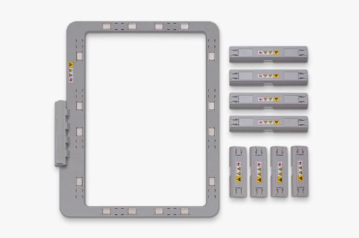 Brother SAMF300 New! 7x12 Magnetic Frame (Compatible with Dream, Machine, Essence Series, Stellaire Series, and Luminaire Series) Same as Baby Lock Magnetic Frame 7 X 12 180 X 300 SKU:EMF300