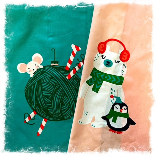 Fabric Kit for Pillow with zipper and piping class