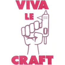 Load image into Gallery viewer, OESD Viva Le Craft Embroidery Design