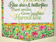 Load image into Gallery viewer, Glorious Spring Wall Hanging Janine Babich Embroidery Design
