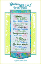 Load image into Gallery viewer, Glorious Spring Wall Hanging Janine Babich Embroidery Design