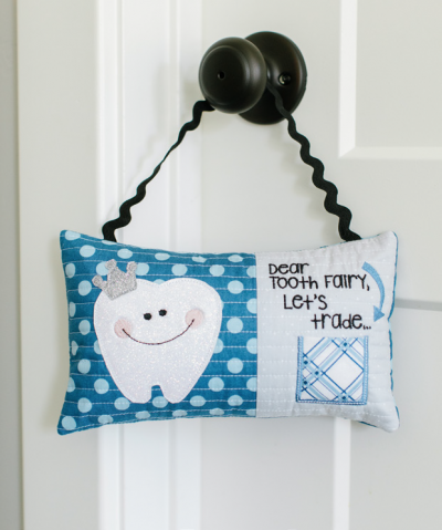 Best of Kimberbell - Tooth Fairy Bench Buddy Pillow Kit DESIGN SOLD SEPARATELY