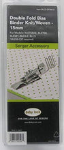 Load image into Gallery viewer, Double Fold Bias Binder Knit/Woven 15mm for Babylock