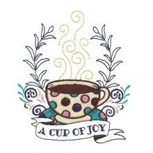 Load image into Gallery viewer, But First, Coffee Collection ScissorTail Stitches #51213