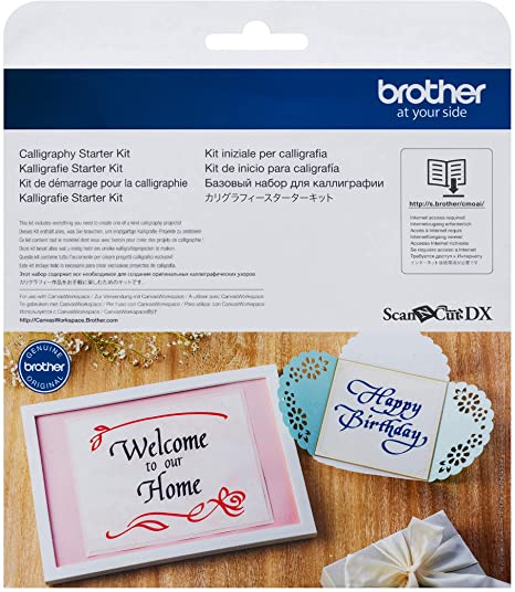 Scan N Cut Calligraphy Starter Kit CADXCKGKIT1