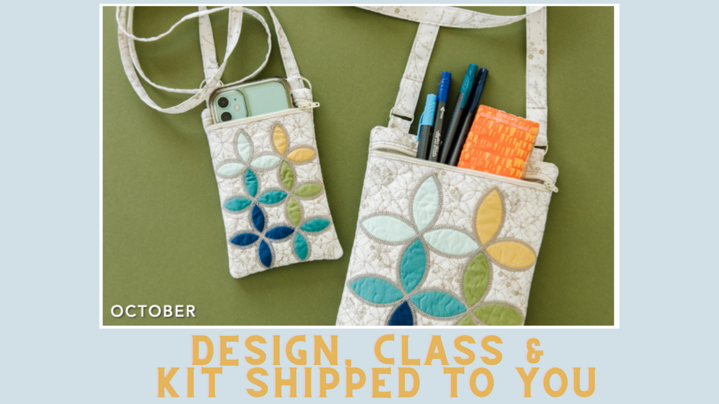 October 2022 - Kimberbell Dealer Club: Erin Crossbody Bag and KIT AND DESIGN