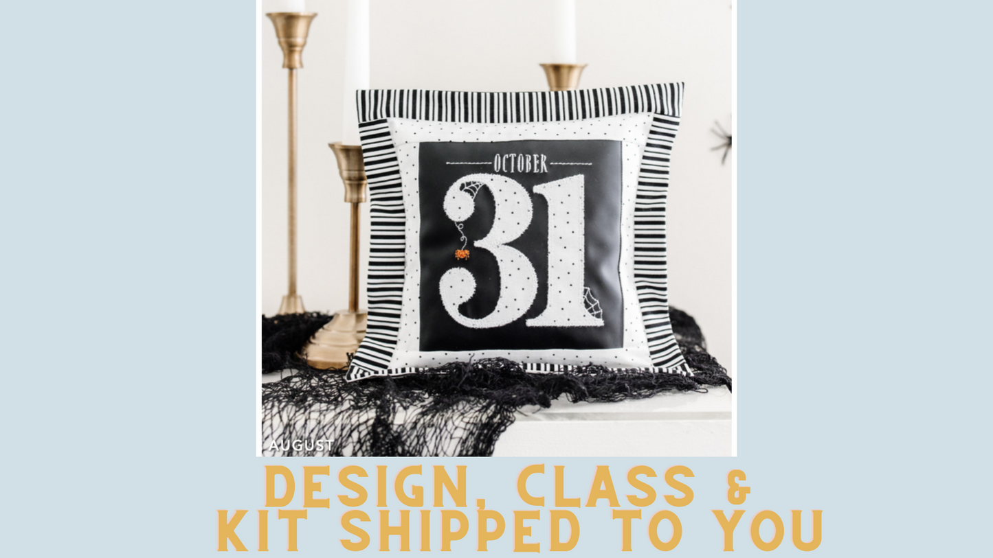 August 2022 - Kimberbell Dealer Club: Halloween Bench Buddy FABRIC KITS AND DESIGN