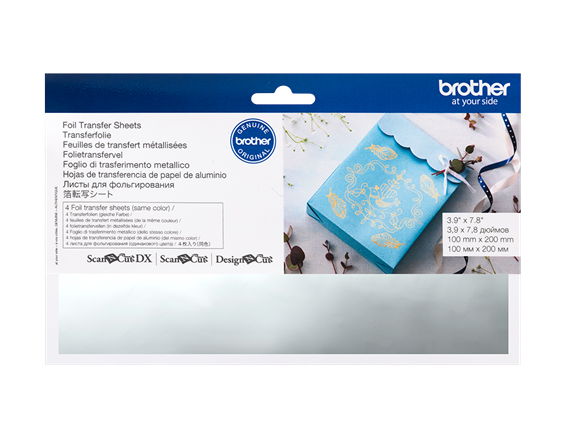 Brother Foil Transfer Sheets for Scan N Cut with Various Color options