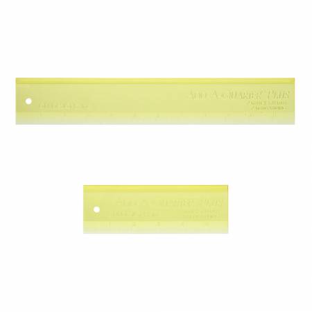Add A-Quarter Plus Ruler Combo Pack PINK OR YELLOW