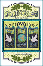 Load image into Gallery viewer, Janine Babich Peace on Earth Table Top Display Embroidery Design #JBDPOE
