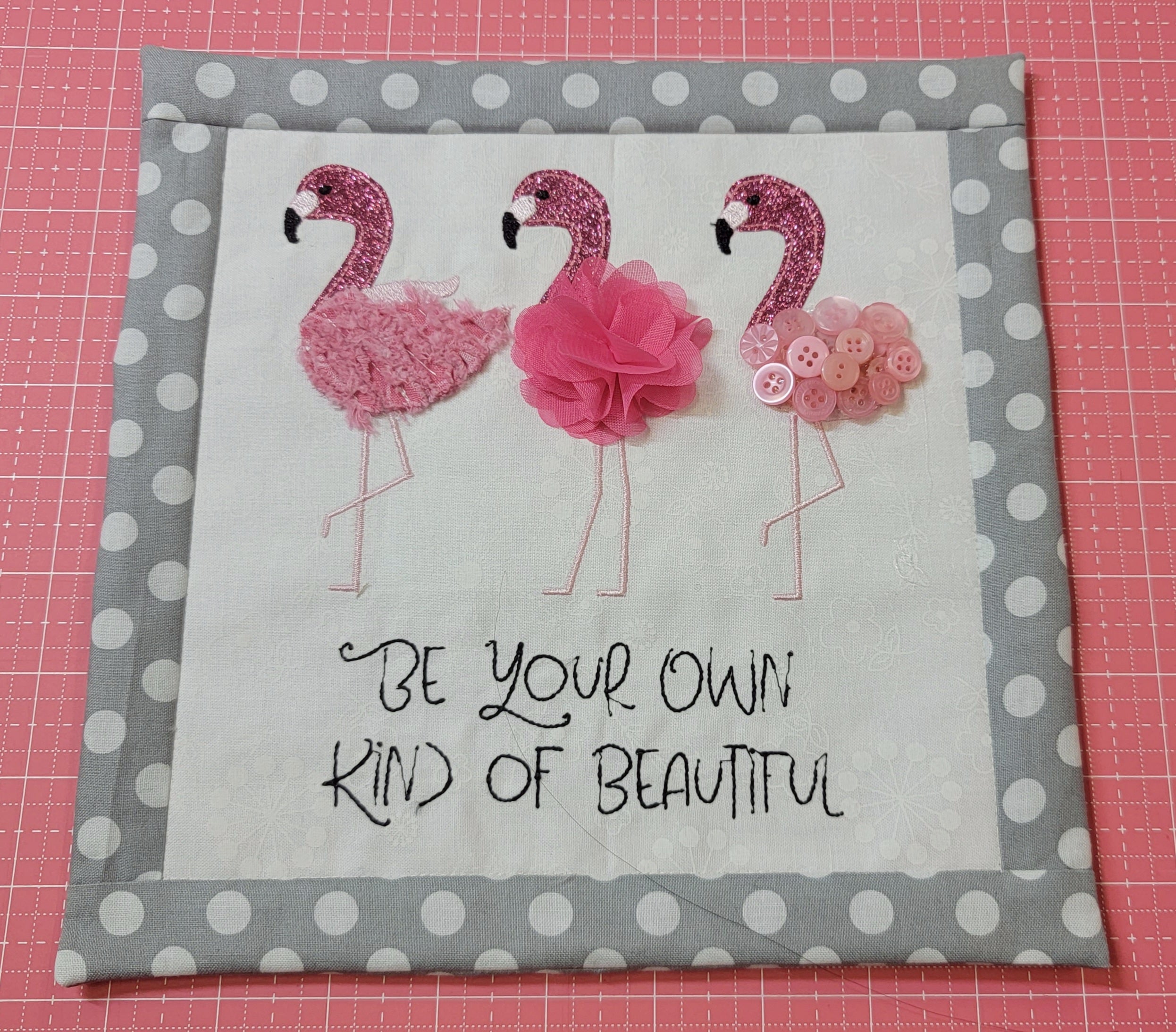 Kimberbell Club: Flamingo Beauties Kit - Does not include Design 