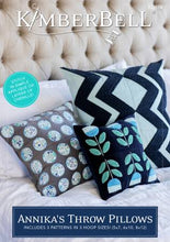 Load image into Gallery viewer, Kimberbell Annika's Throw Pillows Embroidery Design CD kd596