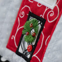 Load image into Gallery viewer, Jingle All the Way - Quilt Fabric KIT - Kim Christopherson - Kimberbell - Maywood Studios - Christmas Quilt Black or White Border