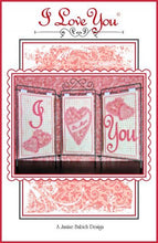 Load image into Gallery viewer, Janine Babich I Love You Table Top Display Design