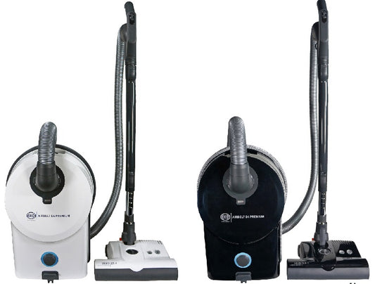 Sebo D4 Premium Canister Vacuum - White