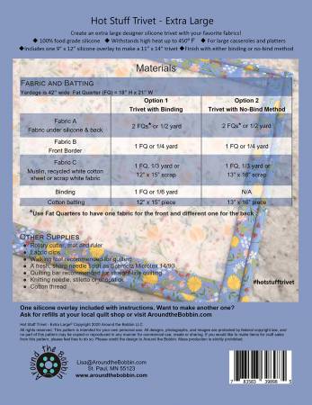 Around the Bobbin Hot Stuff Trivet - XL ATB-201