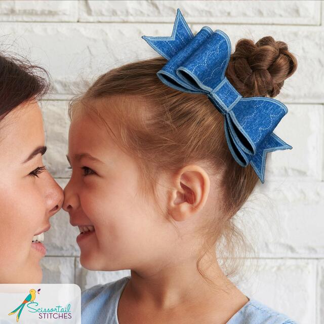 Scissortail Stitches Freestanding Bows #51286