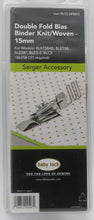 Load image into Gallery viewer, Double Fold Bias Binder Knit/Woven 15mm for Babylock