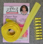 Load image into Gallery viewer, Pam Dumour's 3 Yards of Reversible Coil Zipper Tape with 8 Slides Size 4.5