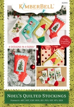 Load image into Gallery viewer, KD593 Kimberbell Noel's Quilted Stockings
