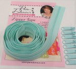 Load image into Gallery viewer, Pam Dumour's 3 Yards of Reversible Coil Zipper Tape with 8 Slides Size 4.5