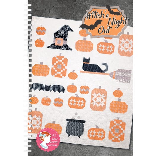 Witches Night Out Quilt Pattern Book