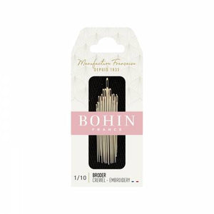 Bohin France Discovery Pack Assorted Embroidery Needles