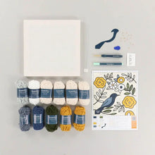 Load image into Gallery viewer, Kimberbell Punch Needle Embroidery Birdsong Bouquet Kit KPNK1008