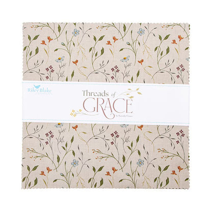 Riley Blake Threads of Grace Fabric 10" Stacker 10-16820-42