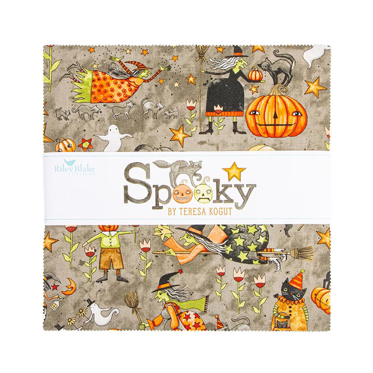 Riley Blake Spooky by Teresa Kogut 10" Stacker 10-17570-42