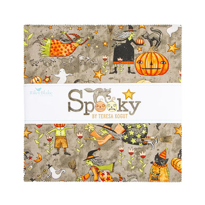 Riley Blake Spooky by Teresa Kogut 10" Stacker 10-17570-42
