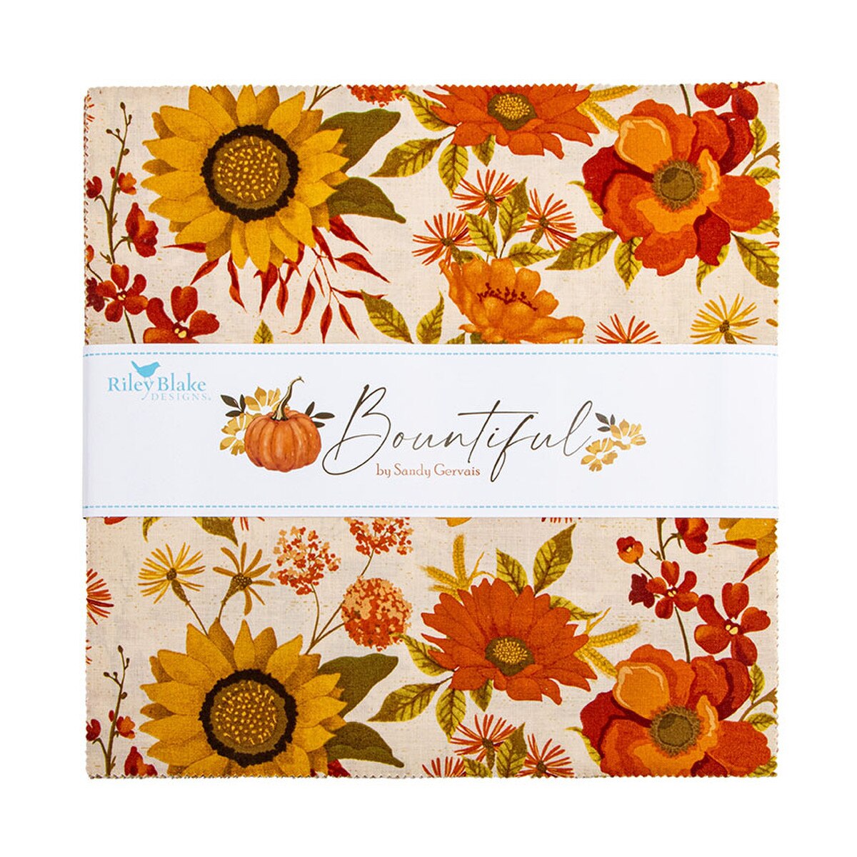 Riley Machine Embroidery Stitch Your Flower Garden (2 fabric collections offered, use dropdown menu to make your selection) PREORDER AVAILABLE JUNE 2026