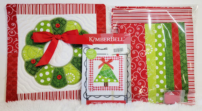 Kimberbell Classics Vol. 2: Merry and Bright Pillow Fabric Kit AND/OR Design