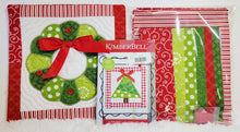 Load image into Gallery viewer, Kimberbell Classics Vol. 2: Merry and Bright Pillow Fabric Kit AND/OR Design
