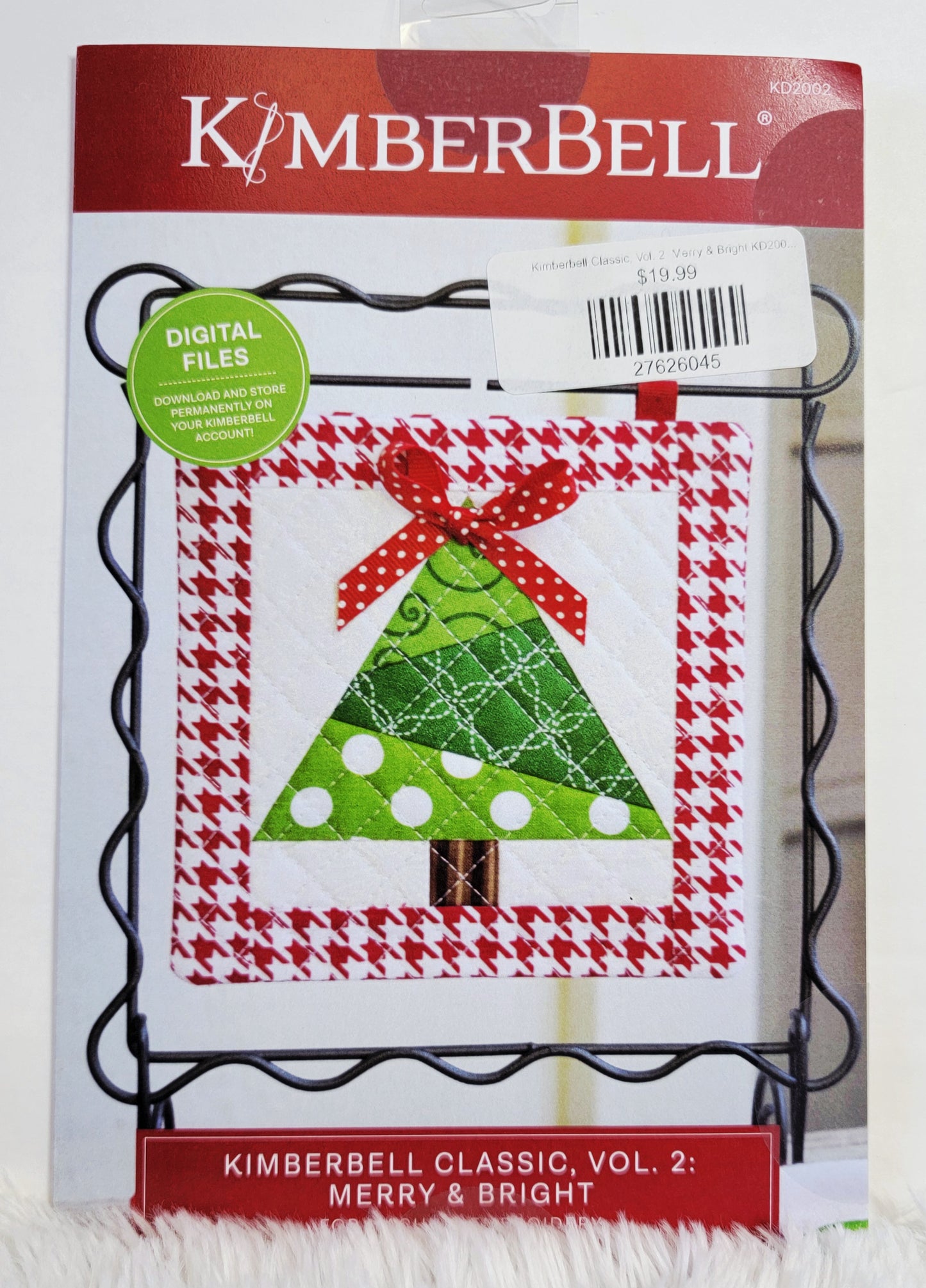 Kimberbell Classics Vol. 2: Merry and Bright Pillow Fabric Kit AND/OR Design