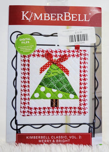 Kimberbell Classics Vol. 2: Merry and Bright Pillow Fabric Kit AND/OR Design