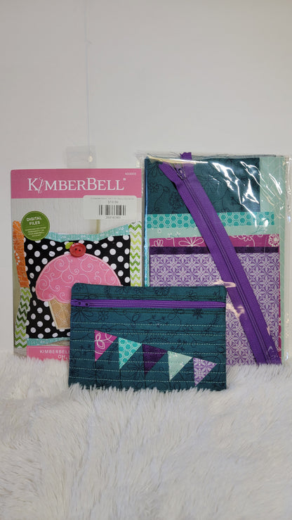 Kimberbell Classics Vol. 3: Oh, Happy Day Pouch Fabric Kit AND/OR Design