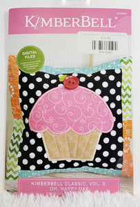 Kimberbell Classics Vol. 3: Oh, Happy Day Pouch Fabric Kit AND/OR Design