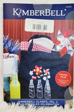 Load image into Gallery viewer, Kimberbell Classics Vol. 1: Star Spangled Celebration Mug Rug  Fabric Kit AND/OR Design