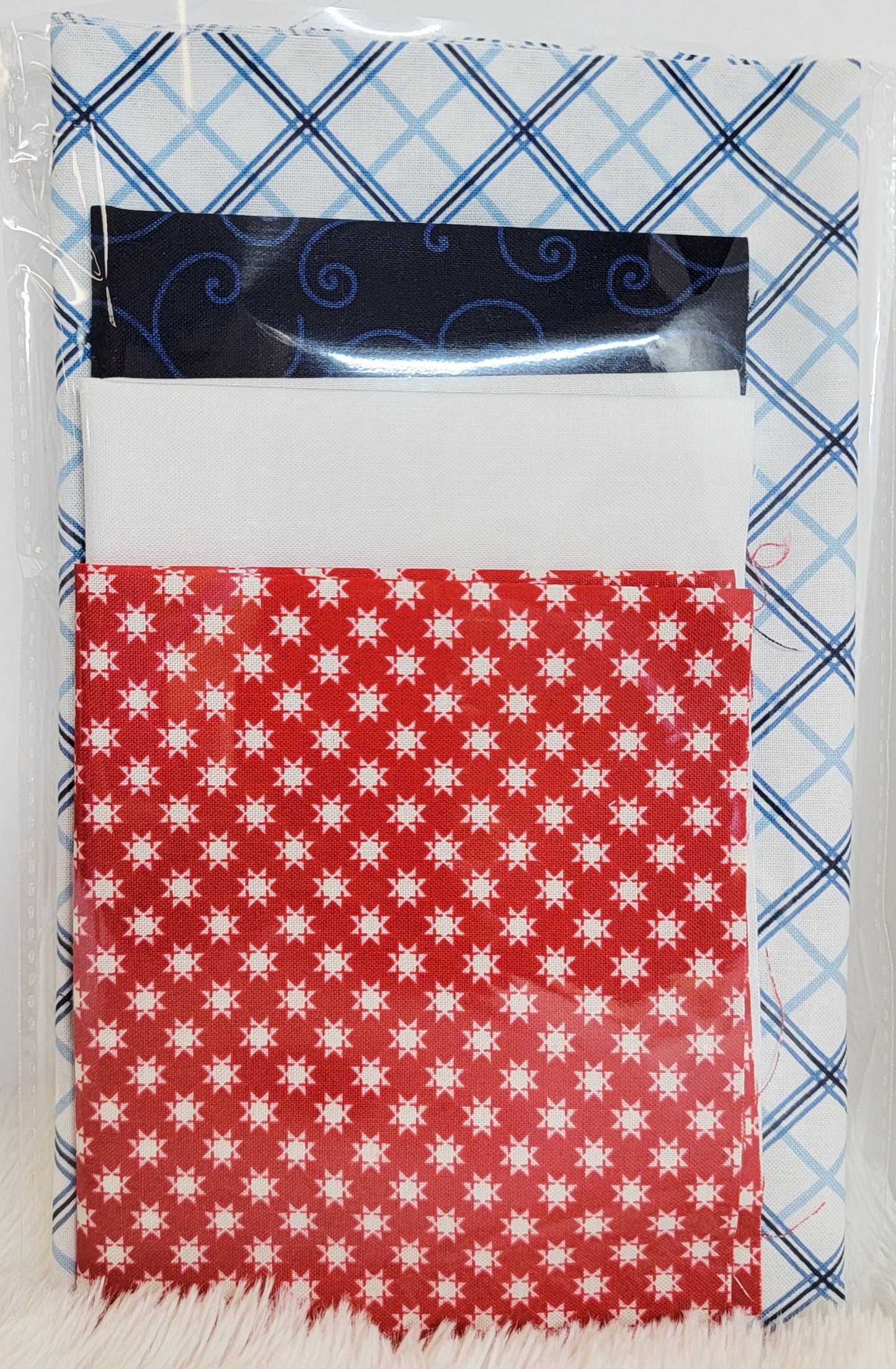 Kimberbell Classics Vol. 1: Star Spangled Celebration Mug Rug  Fabric Kit AND/OR Design