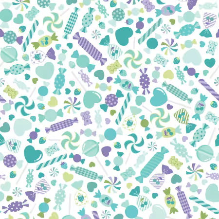 Kimberbell Sweet Shoppe (Sweetheart Street) Fabric Collection Sold by the Yard