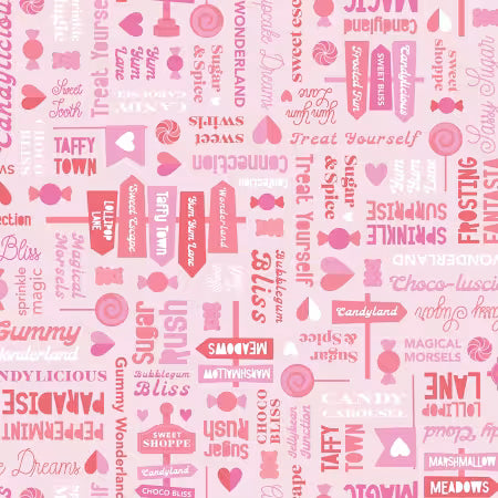 Kimberbell Sweet Shoppe (Sweetheart Street) Fabric Collection Sold by the Yard