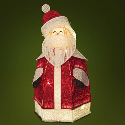 OESD Freestanding Santa Claus Machine Embroidery Design 12702