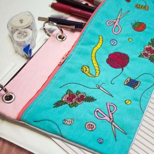 OESD In the Hoop Binder Zipper Pouches 12778