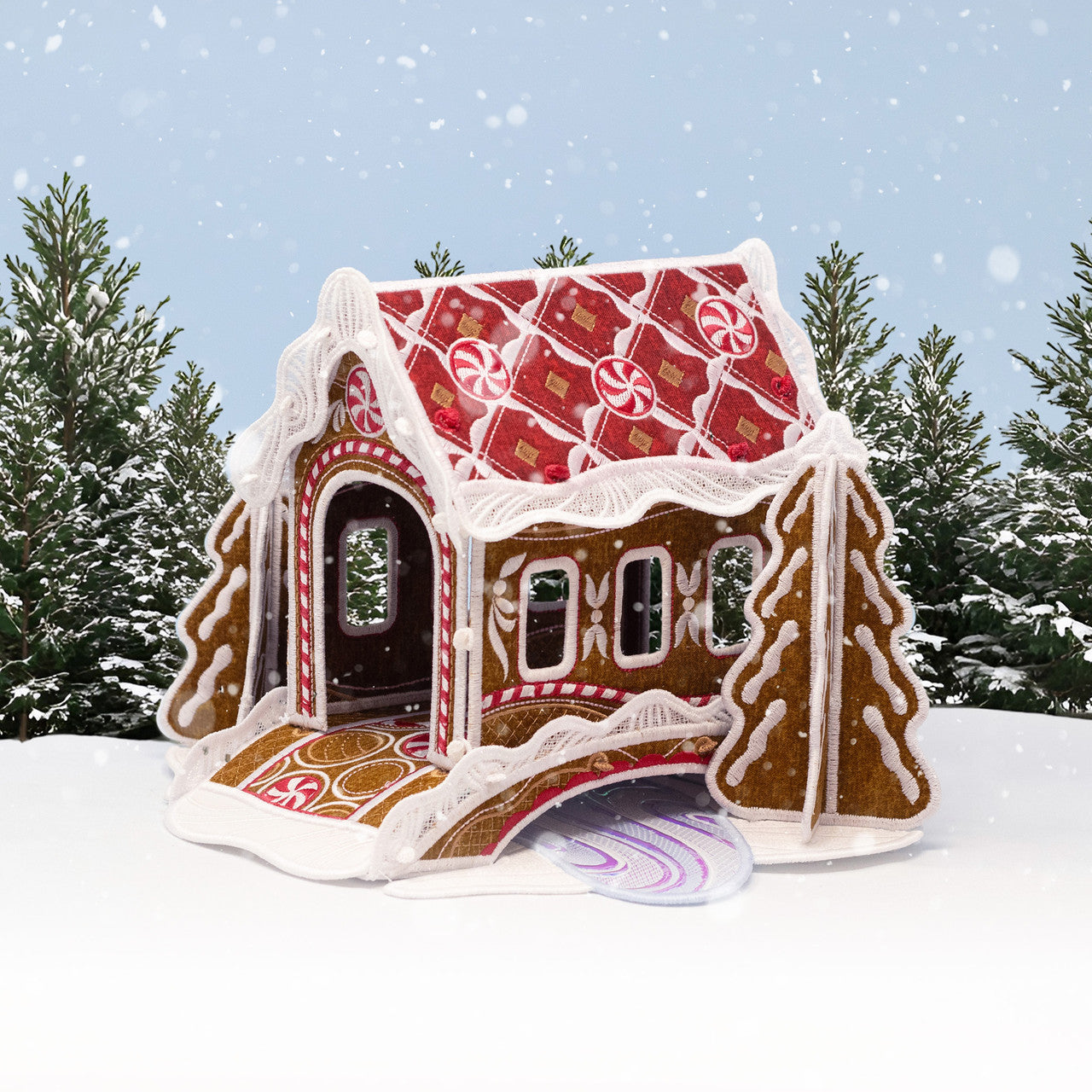 OESD Gingerbread Village Freestanding Bridge 13013USB (Digital Version Only)