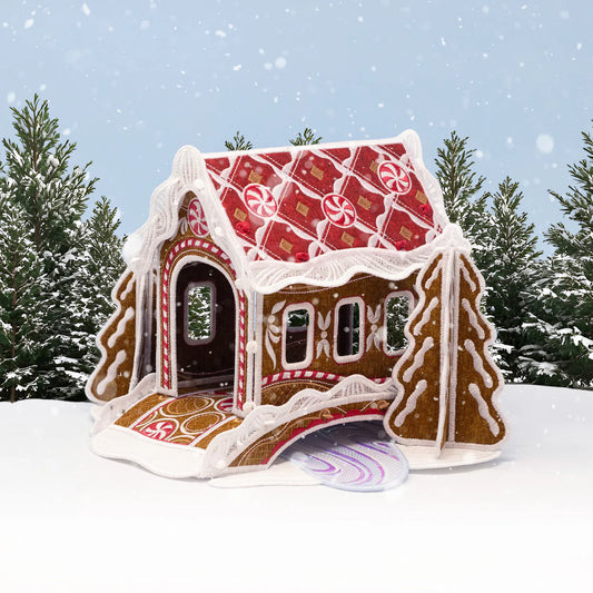 A1's Specially Curated FABRIC KIT for OESD's Gingerbread Village Freestanding Bridge (13013)