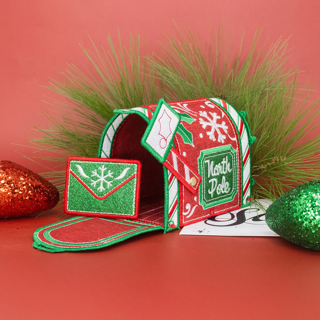 OESD Freestanding Christmas Mailbox Design 13027 (Phyiscal USB or Digital Dealer Option, use drop down menu)