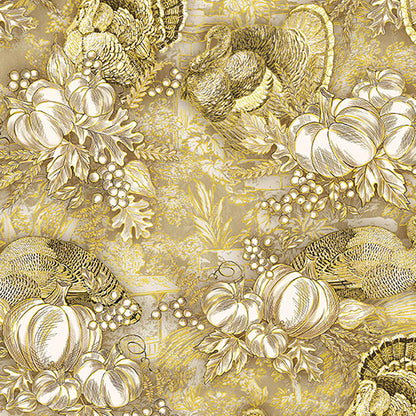 Benartex Harvest Festival Fabric Collection sold by the yard