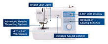 Load image into Gallery viewer, Brother 80 Stitch Sewing Machine (NS80E)